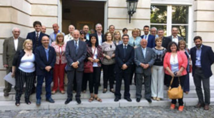 Martín Alberdi, tesorero del Centro Asturiano va por la reelección en el CRE