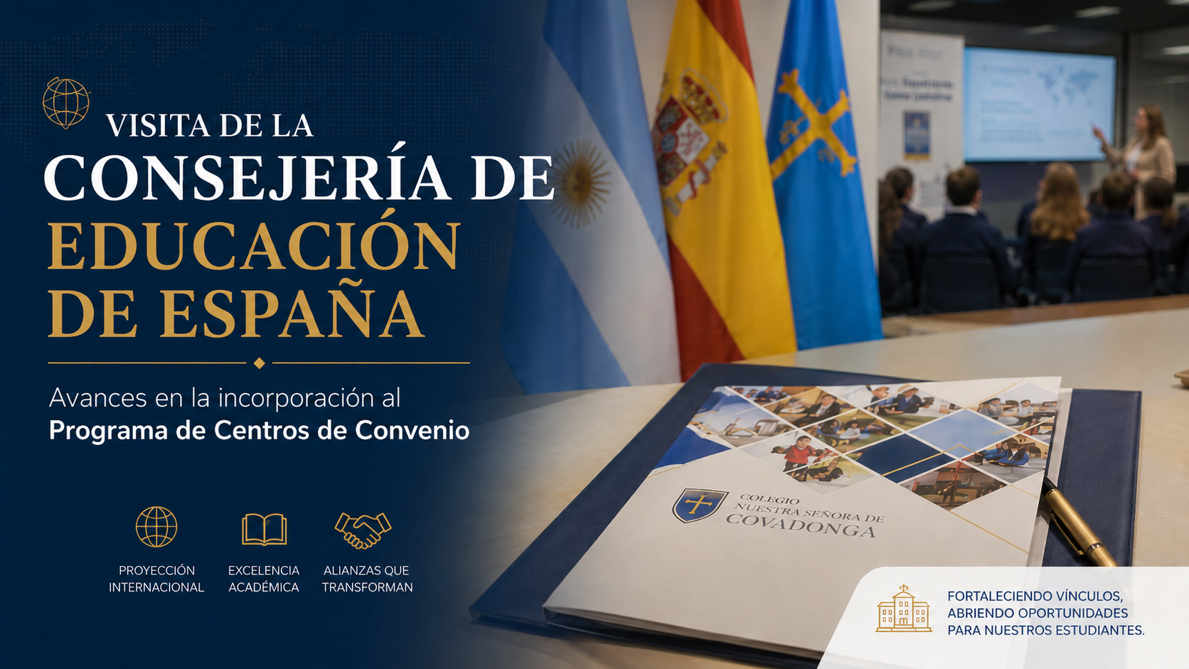 Autoridades de la Consejería de Educación visitaron nuestro Colegio.